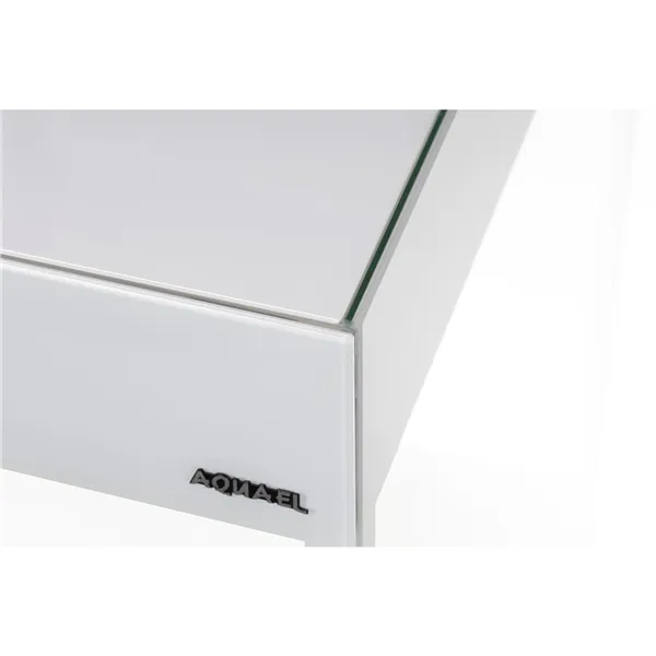 Akvárium set AQUAEL GLOSSY CUBE Day&Night bílé 135L