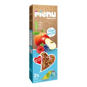 Comfy Menu Ovocné tyčinky pro andulky 90 g Comfy Menu Ovocné tyčinky pro andulky 90 g