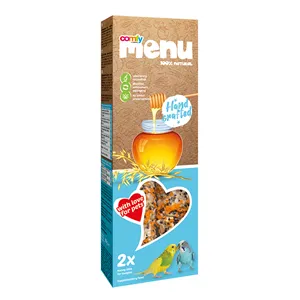 Comfy Menu Medové tyčinky pro andulky 90 g Comfy Menu Medové tyčinky pro andulky 90 g