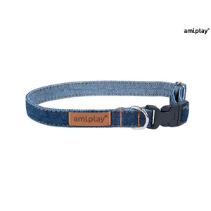 Amiplay Obojek Denim M 25 - 40 x 1,5 cm Námořnická