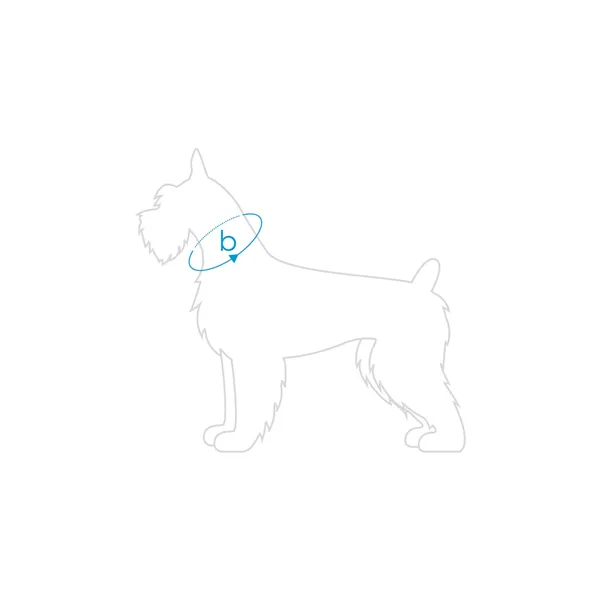 Amiplay Obojek Denim S 20 - 35 x 1 cm Námořnická