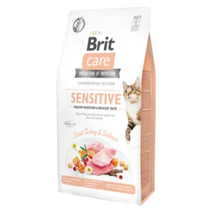 Brit Care Cat Grain-Free Sensitive Healthy Digestion & Delicate Taste 7 kg Brit Care Cat Grain-Free Sensitive Healthy Digestion & Delicate Taste 7 kg