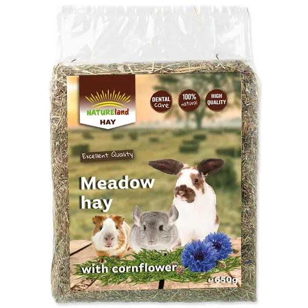Nature Land Hay Seno s chrpou 0,65 kg 