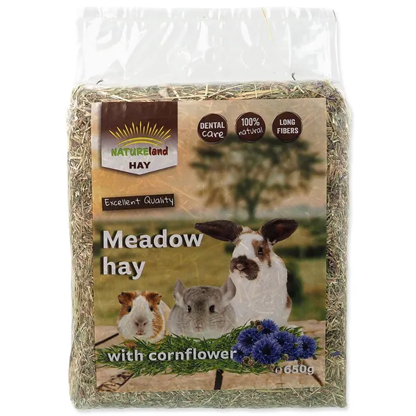 Nature Land Hay Seno s chrpou 0,65 kg 