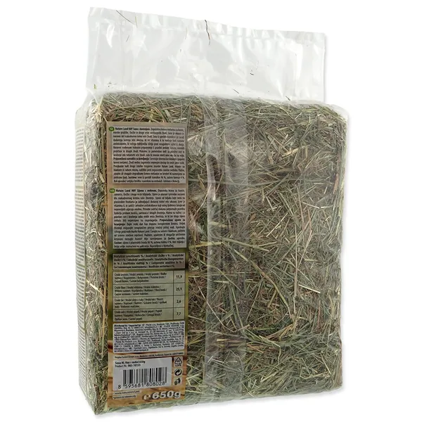 Nature Land Hay Seno s mrkví 0,65 kg
