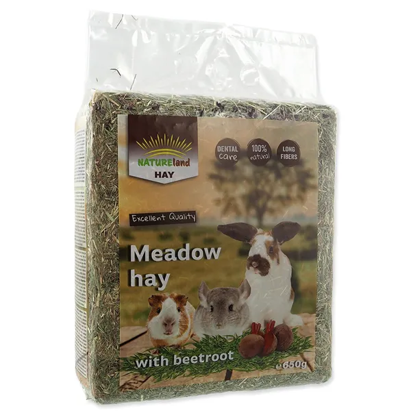 Nature Land Hay Seno s červenou řepou 0,65 kg 