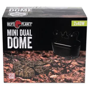 Osvětlení Repti Planet Mini Dual Dome 2x40W Osvětlení Repti Planet Mini Dual Dome 2x40W