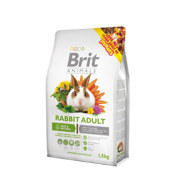 Brit Animals Rabbit Adult Complete 1,5 kg 