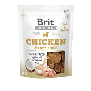 Brit Jerky Chicken with Insect Meaty Coins 200 g