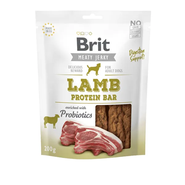 Brit Jerky Lamb Protein Bar 200 g 