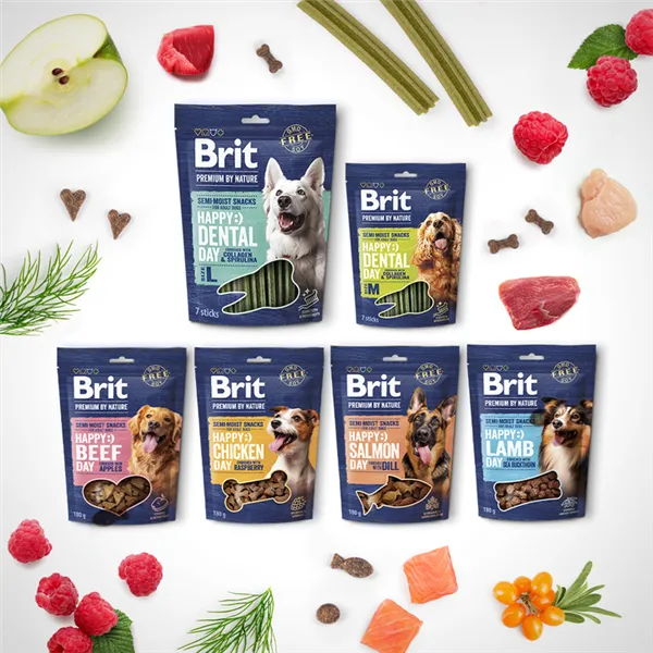Brit Premium by Nature Dog Dental Snacks L 250 g 