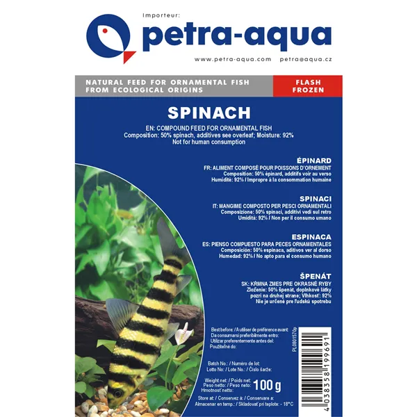 Petra-Aqua Špenát 100g - BLISTR