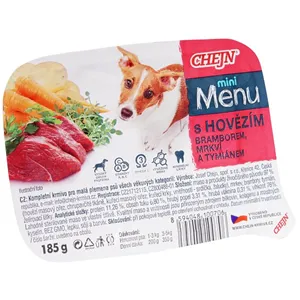 Chejn Mini Menu hovězí 185 g Chejn Mini Menu hovězí 185 g