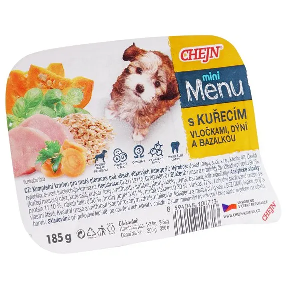 Chejn Mini Menu kuřecí 185 g