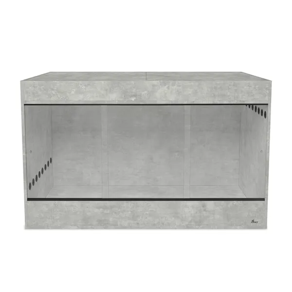 Diversa Dřevěné terárium s nástavcem 150 x 80 x 92 cm - Beton