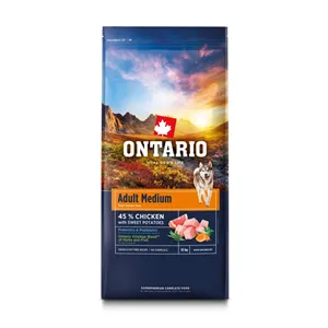 Ontario Adult Medium Chicken & Sweet Potatoes 12 kg Ontario Adult Medium Chicken & Sweet Potatoes 12 kg