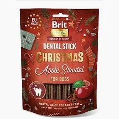 Brit Care Dog Christmas Dental Stick Apple Strudel 250 g