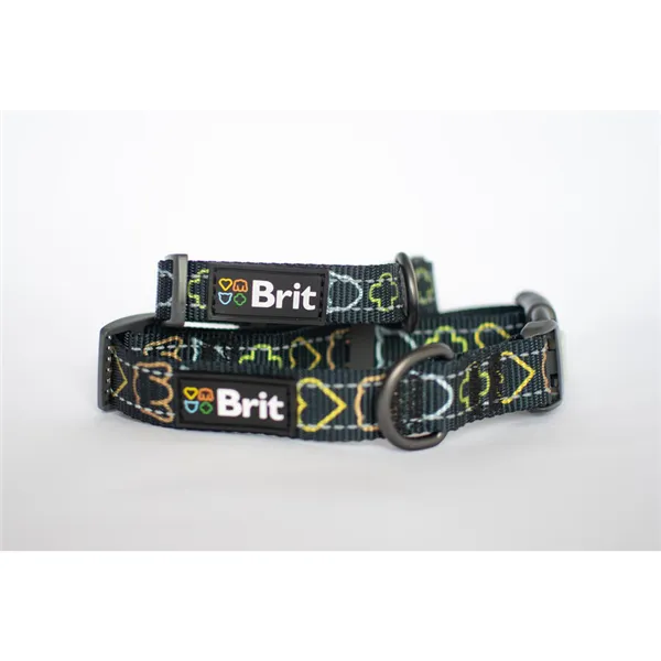 Brit obojek s pojistkou na zapínání L