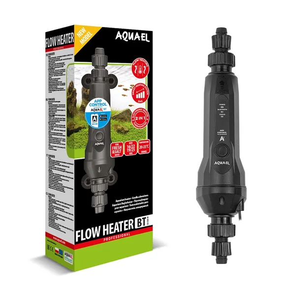 Aquael průtokové topítko FLOW HEATER BT