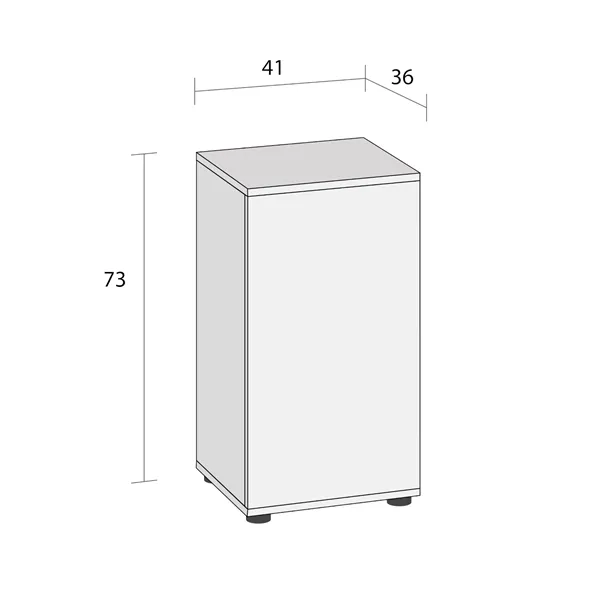 Juwel Skříň SBX Vio Cube černá
