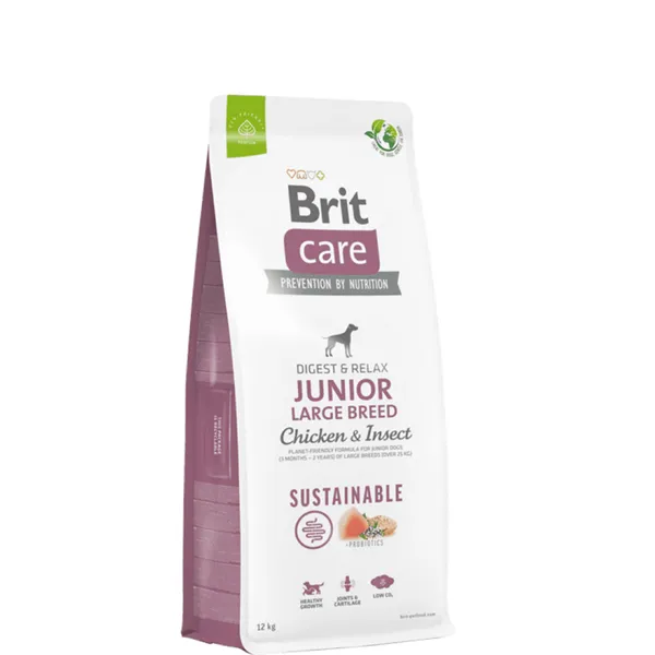 Brit Care Dog Sustainable Junior Large Breed 12 kg  / exp. 16.5.26