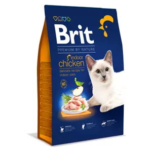 Brit Premium by Nature Cat. Indoor Chicken 8 kg / exp. 19.3.26