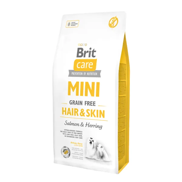Brit Care Mini Grain Free Hair & Skin 7 kg / exp. 20.2.26