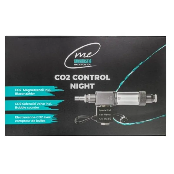 ME CO2 elektromagnetický ventil vč. počítadla bublin