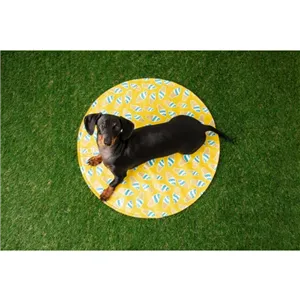 GF Pet Elastofit Kulatá Chladicí Podložka S/M - Žlutá