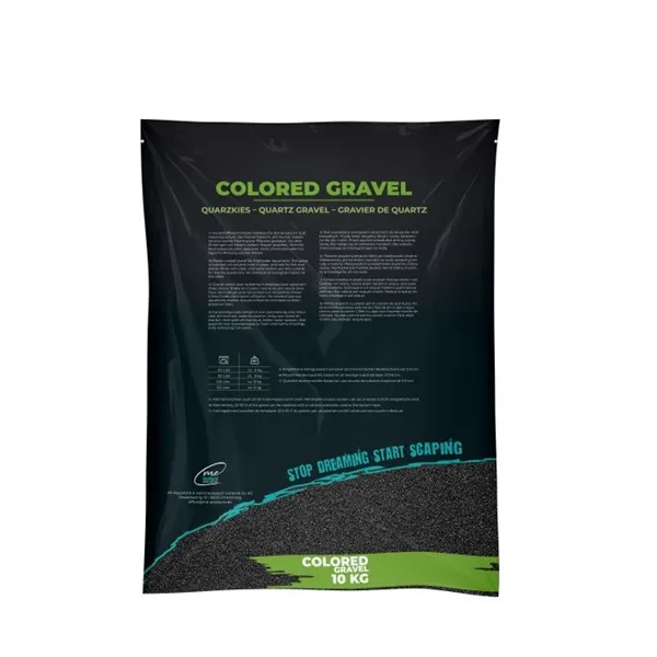 ME Barevný štěrk Obsidian Black, 1-2 mm (10 kg)