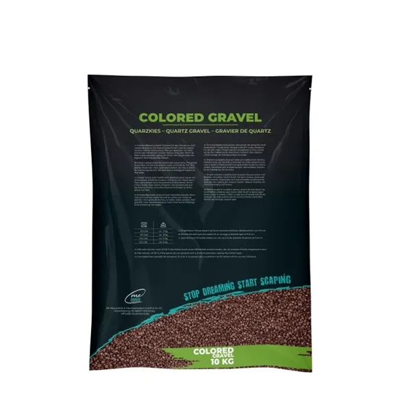 ME Barevný štěrk Mocha Brown, 2-3 mm (10 kg)