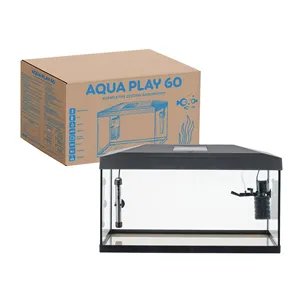 Akvárium set AQUA PLAY 60 černý Akvárium set AQUA PLAY 60 černý